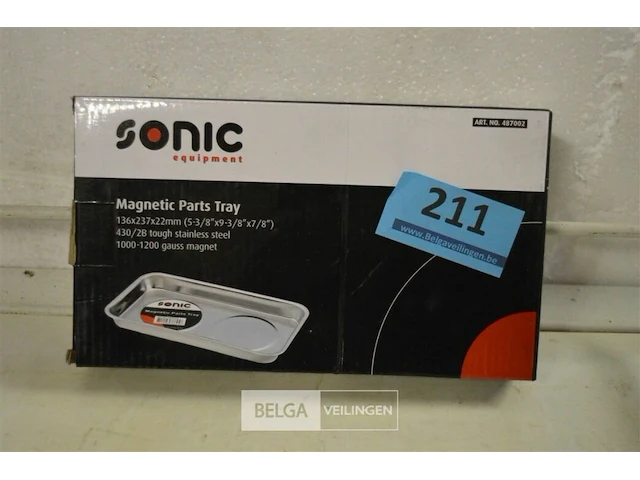 Sonic magneetschoevenwerkbankje - afbeelding 1 van  3