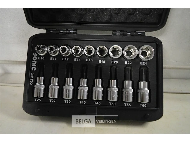 Sonic torx bitdopset 17-delig - afbeelding 4 van  4