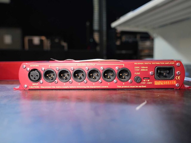 Sonifex - rb-dda6a - audio distribution amplifier - afbeelding 2 van  2