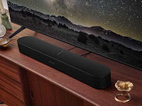 Sonos beam compact soundbar (gen 2) met dolby atmos en spraakbesturing - zwart - afbeelding 1 van  10