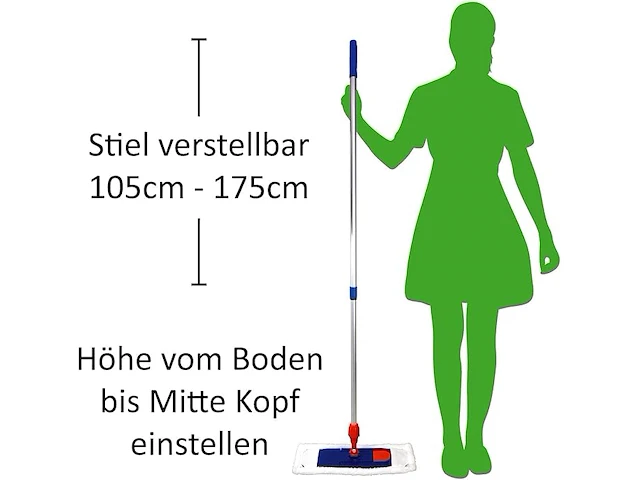 Sonty mop xl (50 cm, set van 2) - afbeelding 3 van  4