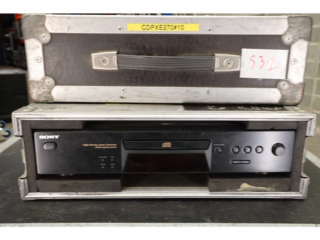 Sony - cdp-xe270 - cd - diverse audioapparatuur - afbeelding 1 van  1