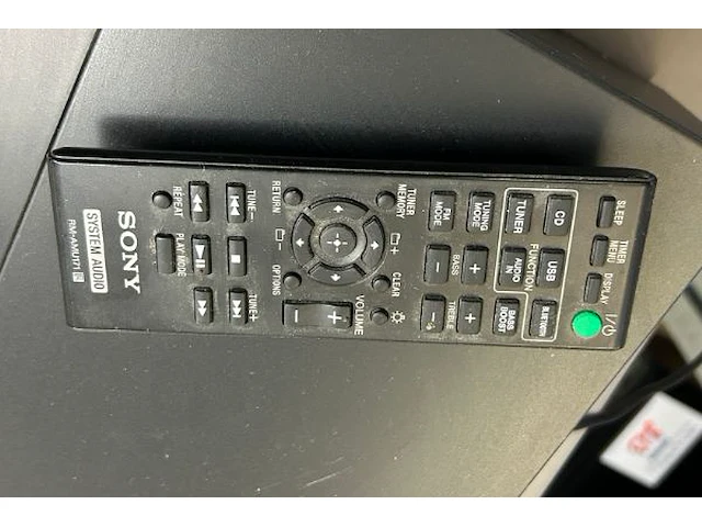 Sony audio system - afbeelding 6 van  6