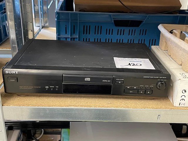 Sony cd speler - afbeelding 1 van  7