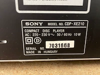 Sony cd speler - afbeelding 7 van  7