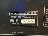 Sony cd speler - afbeelding 7 van  7