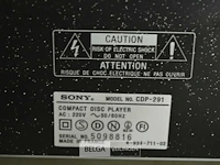 Sony cd-speler - afbeelding 4 van  4