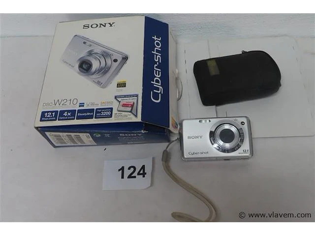 Sony cybershot dsc-w210 - afbeelding 1 van  4