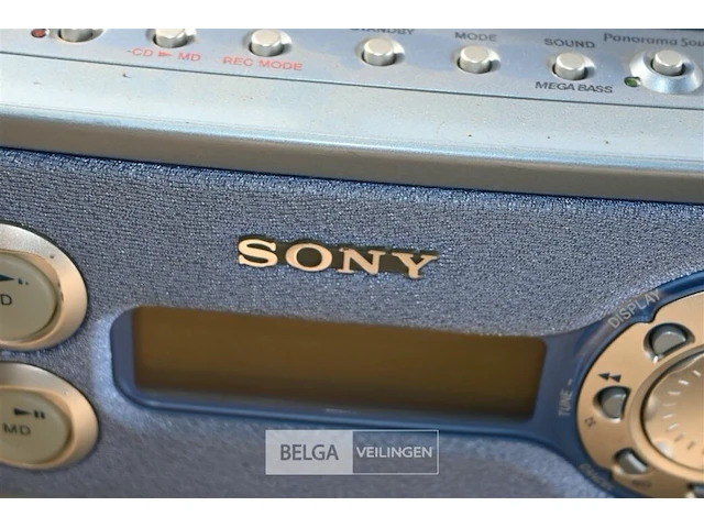 Sony draagbare radio-cd-speler - afbeelding 4 van  5