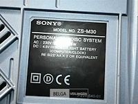 Sony draagbare radio-cd-speler - afbeelding 5 van  5
