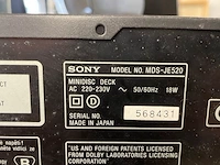 Sony minidisc deck - afbeelding 6 van  7