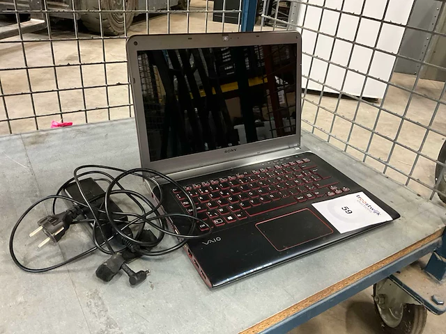 Sony sve14ae12m laptop - afbeelding 1 van  4
