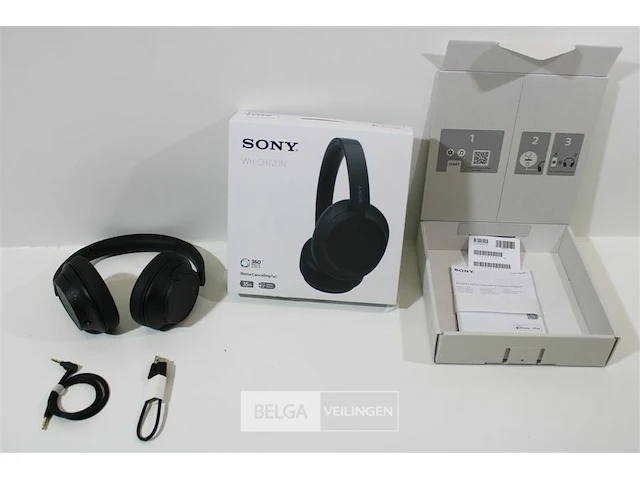Sony whch720nb.ce7 hoofdtelefoon bt oe noise cancelling - afbeelding 4 van  4