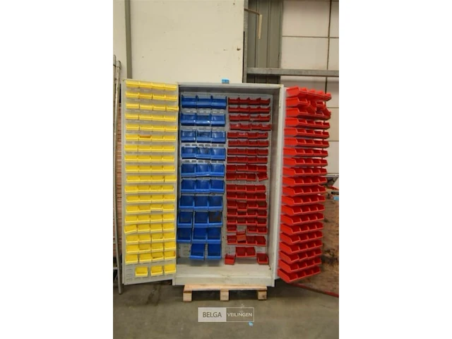 Sorteer bakken kast afm ± 100x45x195 - afbeelding 1 van  6