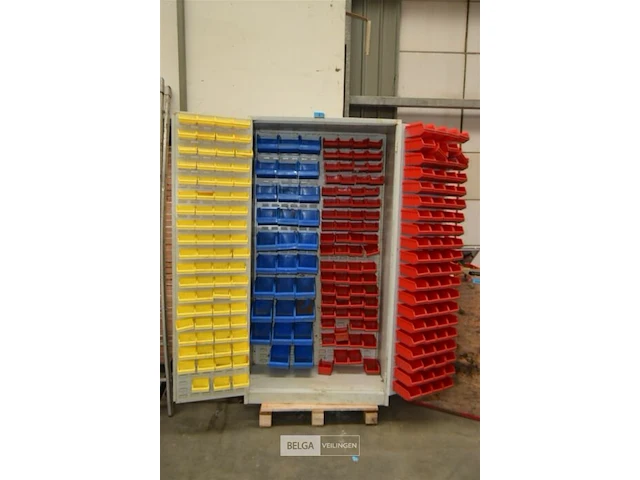 Sorteer bakken kast afm ± 100x45x195 - afbeelding 3 van  6
