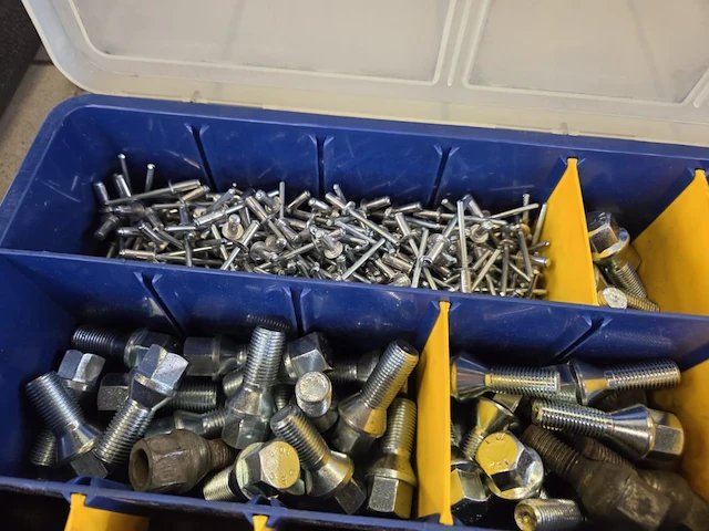 Sorteerbak inh div klinknagels, autowielbouten - afbeelding 3 van  4