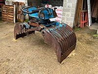 Sorteergrijper, aankoppeling cw30, gebruikssporen