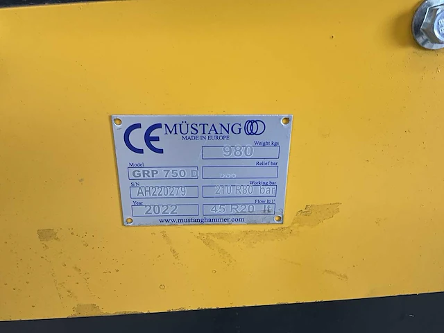 Sorteergrijper müstang nieuw en ongebruikt - afbeelding 8 van  9