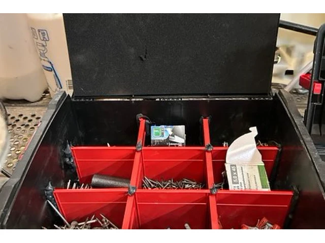 Sorteerkoffer met inhoud - afbeelding 2 van  2