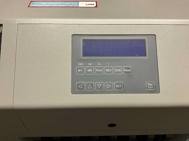Sorteermachine voor muntstukken met printer - afbeelding 3 van  9