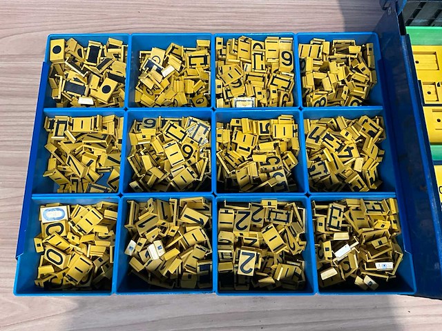 Sortimo afsluiter aanduiding materialen - afbeelding 2 van  8