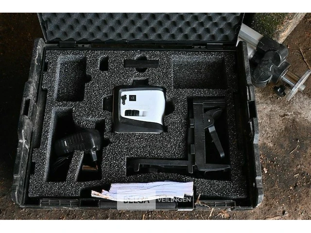Sortimo laser laserline met statief 3d-pro op batterij - afbeelding 2 van  2