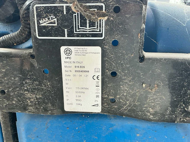 Soteco s15 b35 vloerreiniger - afbeelding 5 van  5