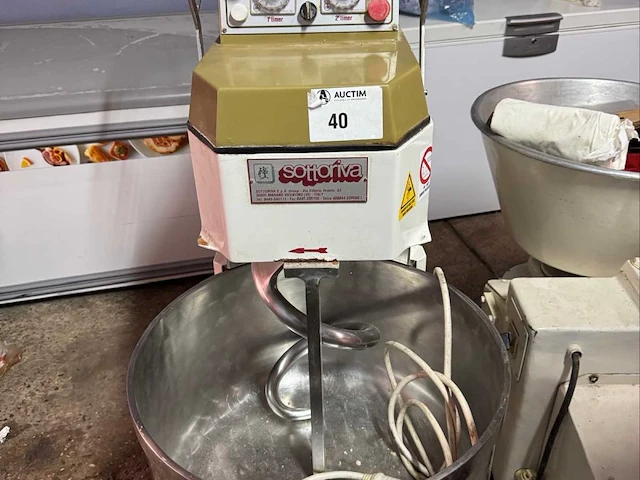 Sottoriva spiral mixer deegverdeler - afbeelding 1 van  5