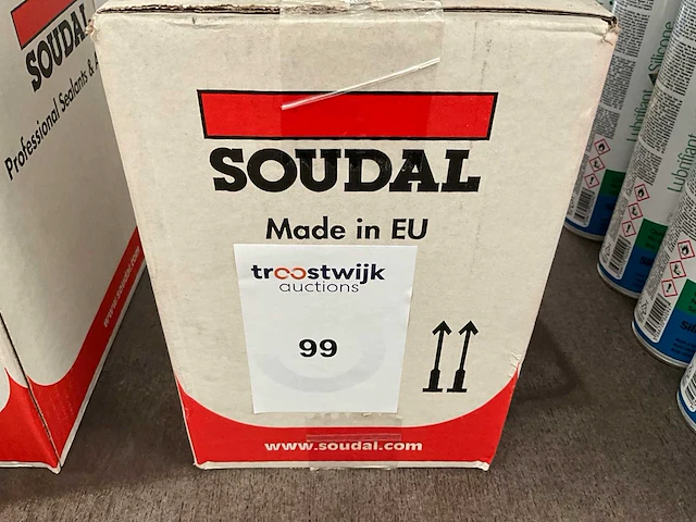 Soudal calofer.siliconen kachelkit 300 ml. (15x) - afbeelding 1 van  2