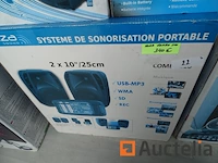 Sound pack (versterkers + luidsprekers) ibiza sound combo210 - afbeelding 2 van  3