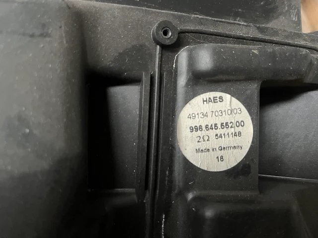Sound system porsche 996 - afbeelding 4 van  5