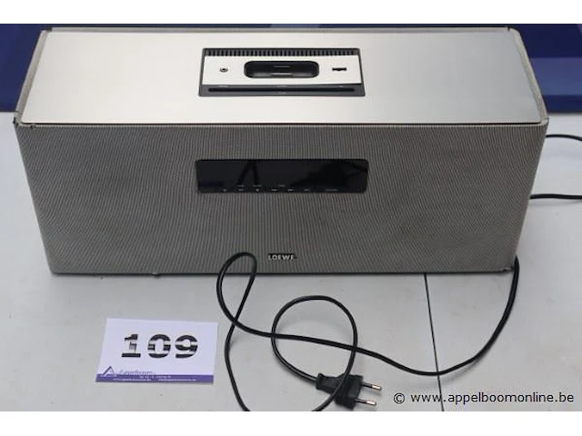 Soundbox loewe 51202t, werking niet gekend - afbeelding 1 van  2