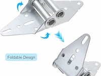 Sourcing map 9-delige garagedeur scharnierset - afbeelding 4 van  4