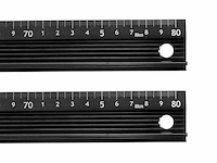 Sourcing map metalen liniaal, 80 cm - afbeelding 1 van  5