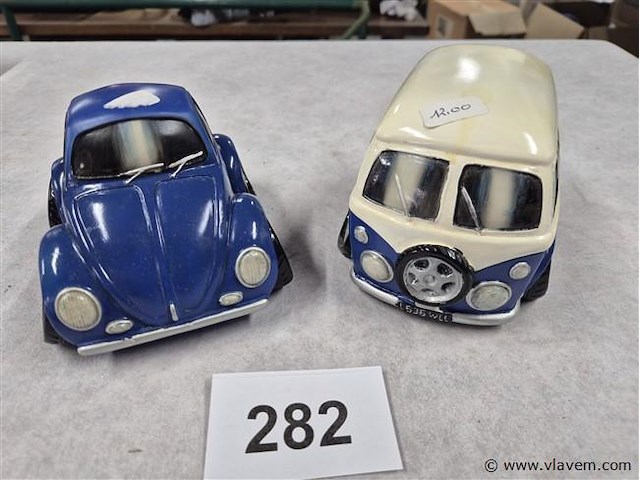 Spaarpot 2 stuks - afbeelding 1 van  3