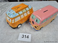 Spaarpot 2 stuks - afbeelding 1 van  3