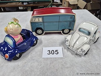 Spaarpot 3 stuks - afbeelding 1 van  3