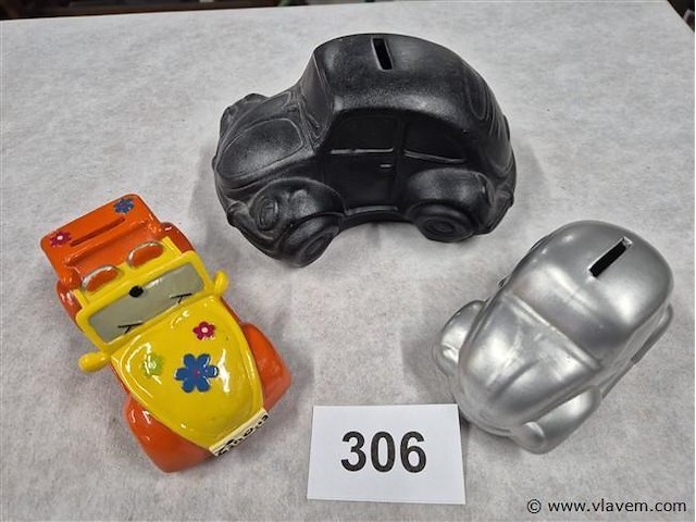 Spaarpot 3 stuks - afbeelding 1 van  3