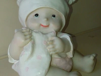 Spaarpot baby met doekje - afbeelding 10 van  11