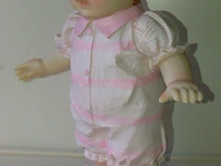 Spaarpot baby met muts roze - afbeelding 7 van  9