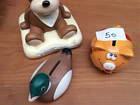 Spaarpotjes 3stuks - afbeelding 1 van  2
