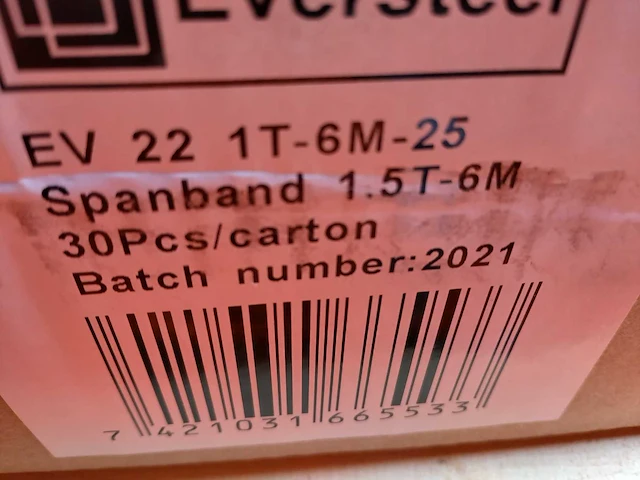 Spanband 1 ton 6 meter - afbeelding 5 van  6