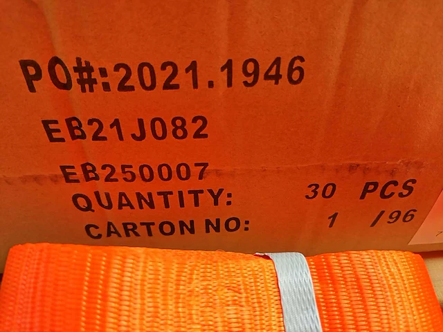 Spanband 1 ton 6 meter - afbeelding 6 van  6