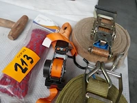 Spanbanden en ratels - 5 stuks + hefriem - afbeelding 2 van  3
