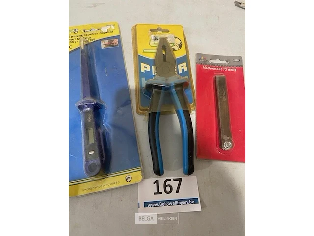 Spaningzoeker - combinatietang - voelmaat 13 delig - afbeelding 1 van  3