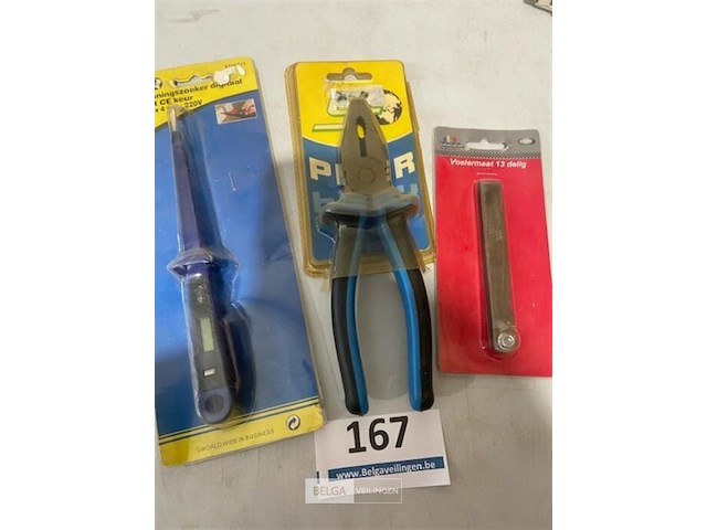 Spaningzoeker - combinatietang - voelmaat 13 delig - afbeelding 3 van  3
