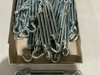 Spanner met oog en haak 175 mm 25 stuks - afbeelding 3 van  3
