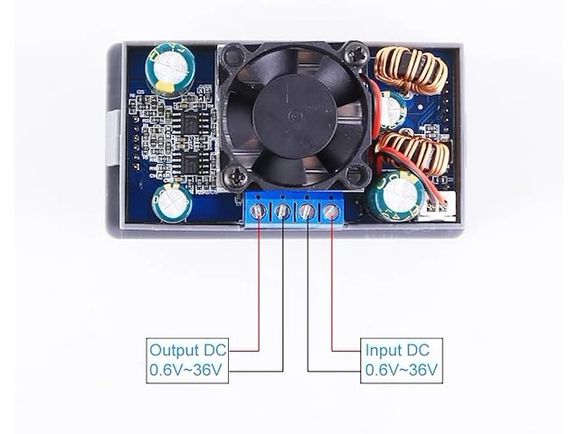 Spanningsomvormer dc-dc 80w 5.1a - afbeelding 3 van  3