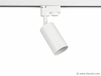 Spanningsrail 400 cm inclusief 24 spots wit - afbeelding 7 van  8