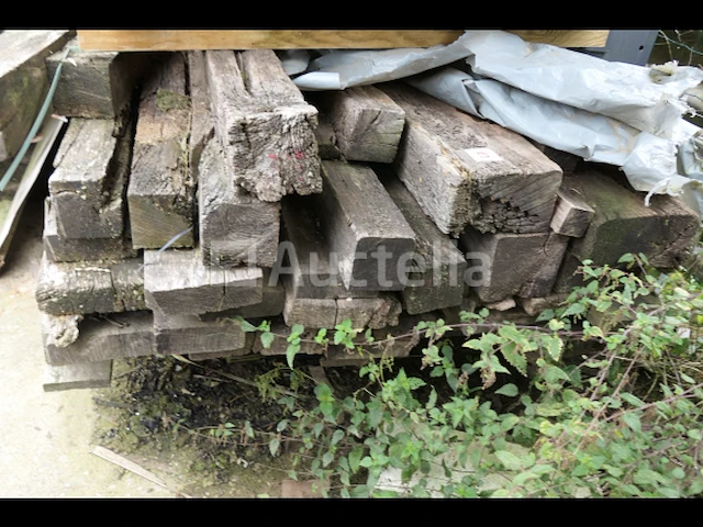 Spanten en diverse balken in eiken of andere - afbeelding 2 van  3